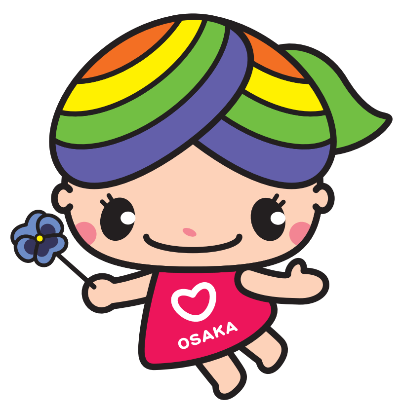 大阪市人権啓発マスコットキャラクター にっこりーな