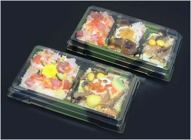 Iyシリーズ ちらし寿司容器 規格食品容器 取扱製品 ダイセルパックシステムズ株式会社