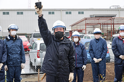 April 25, 2023	Mini tree planting at Ohtake Plant