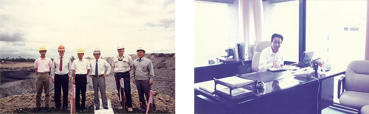 Coal mine inspections in Australia during my time in raw material procurement, and my period in Singapore
