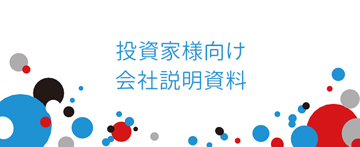 個人投資家向け会社説明資料