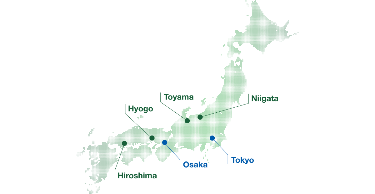 海外拠点図