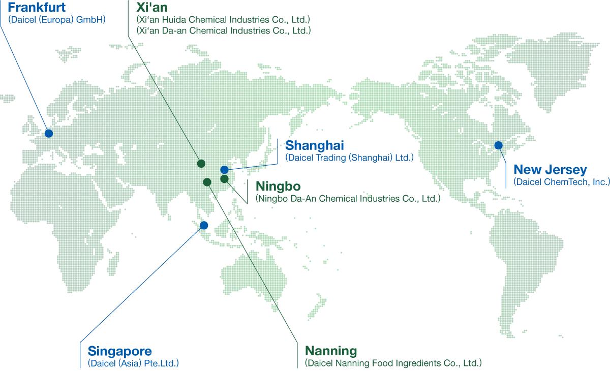 海外拠点図