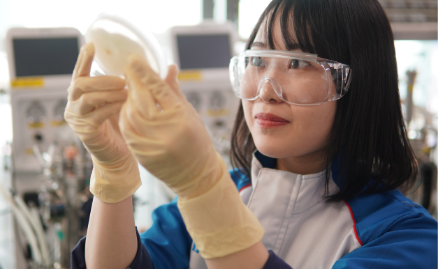 「化学を超える」分野で新事業創出にチャレンジできます。