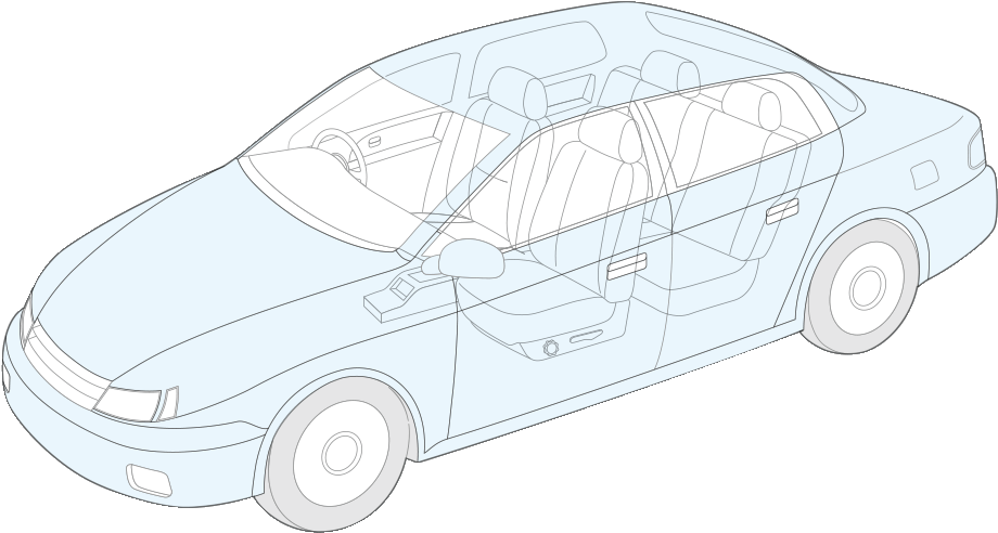 Seat Belt Pretensioners and Pop up hood