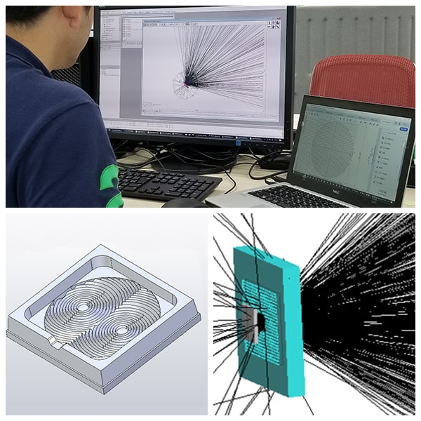 Optical simulation